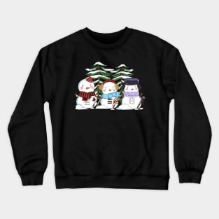 Frieren: Beyond Journeys End Snowmen Crewneck Sweatshirt